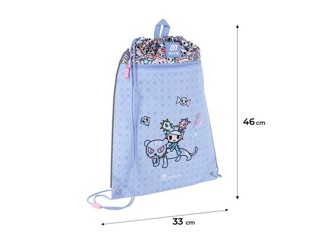 Сумка для обуви Tokidoki TK25-601M, 46x33 см, на шнурках, Kite