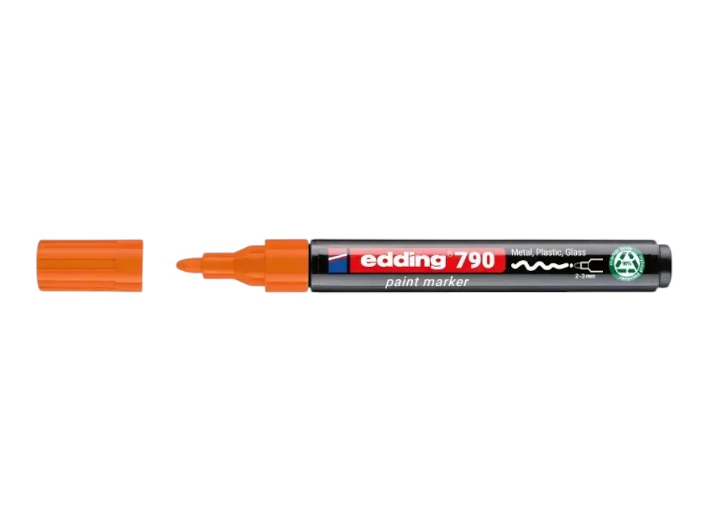 Маркер Edding Paint круглый оранжевый 2-3 мм, e-790/06n