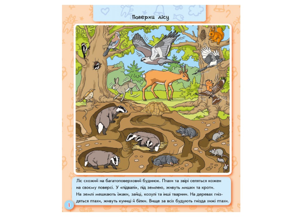 Книга «Мир животных», возраст 2–4, Ранок