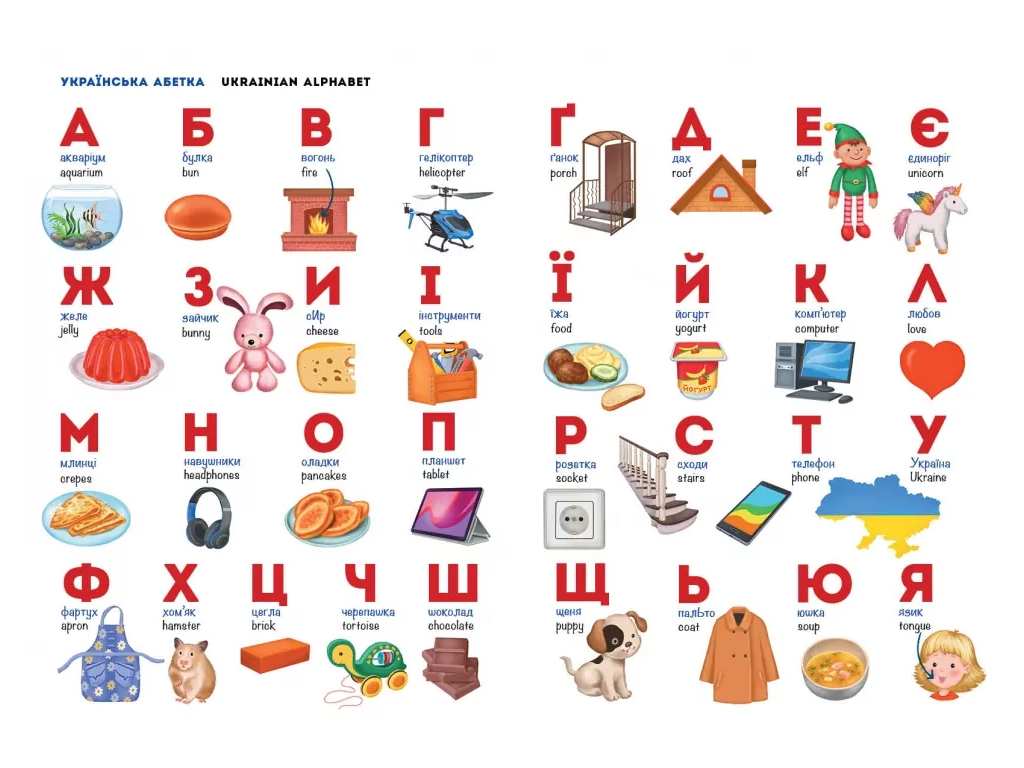 Мої перші англійські слова, Я і мій дім, Ранок С2047002У