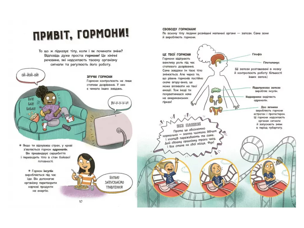 Мое тело, Без паники, ты просто взрослеешь! Путеводитель для девочек, Ранок N1625004У