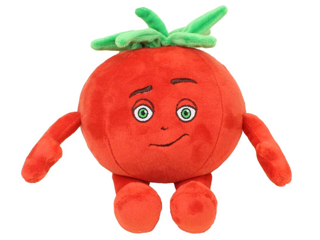Мягкая игрушка Помидор, 14 см, сувенирная, Копица