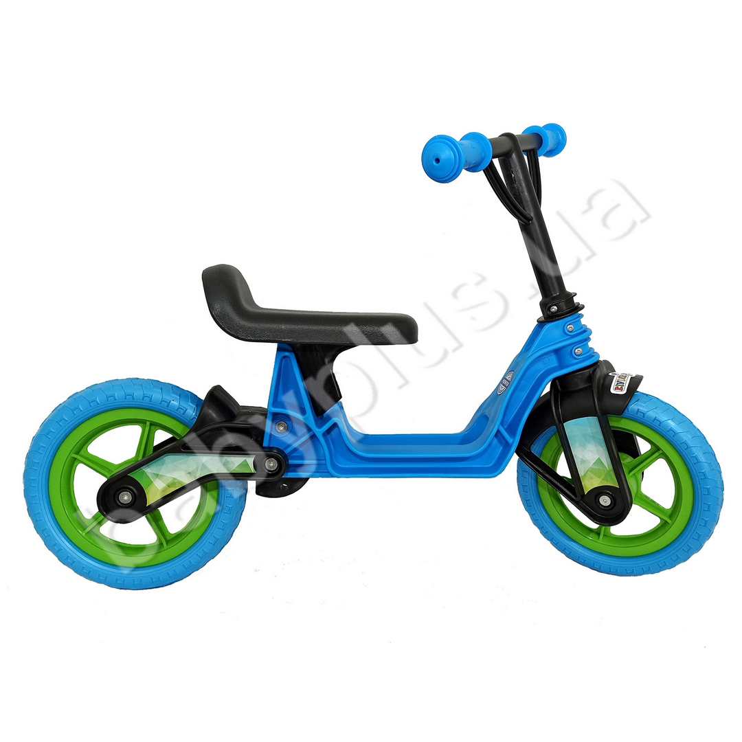 Беговел детский голубой Cosmo bike. Kinderway KW-11-014 ГОЛ