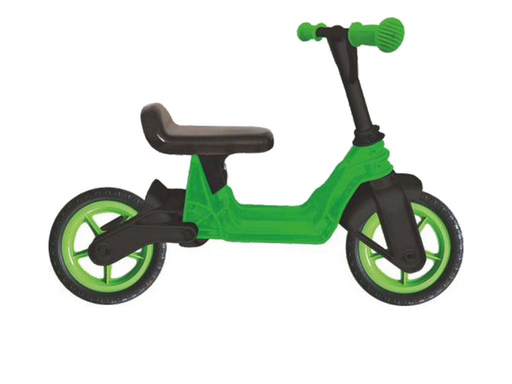 Беговел детский зеленый Cosmo bike. Kinderway KW-11-014 ЗЕЛ