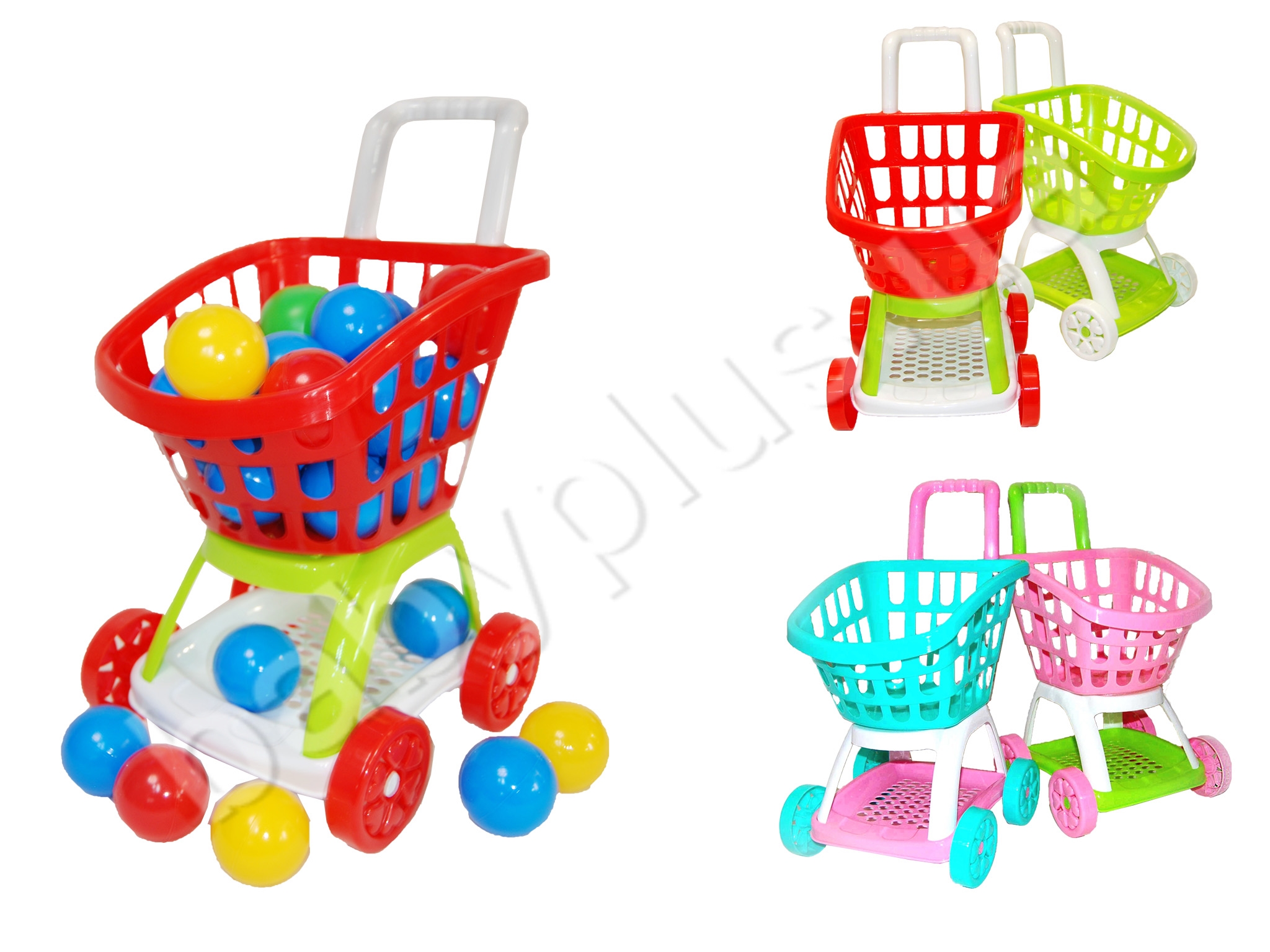 Тележка супермаркет с шариками. Kinderway KW-36-008