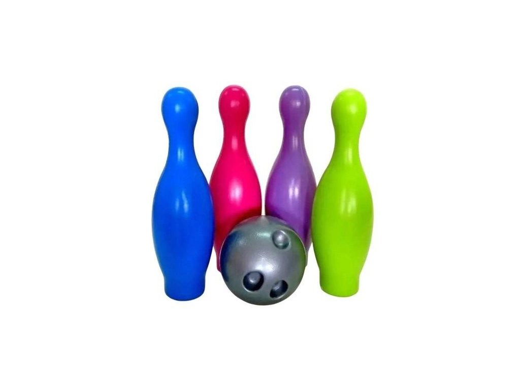 Набір для боулінгу. 4 кеглі і 1 куля. Kinderway KW-60-022