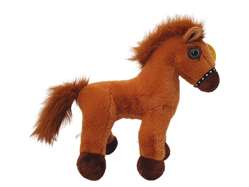 М'яка іграшка Конячка Символ 2026 року, 23 см, плюшева, зі звуком, 3 кольори (ціна за 1шт)