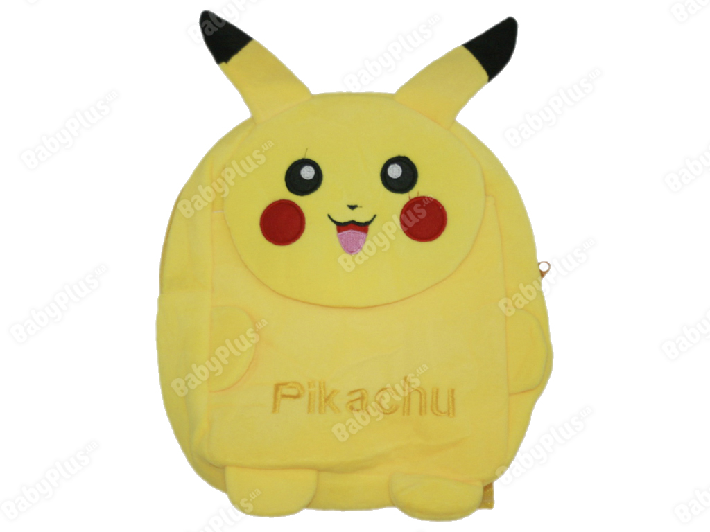 М'яка іграшка. Рюкзак Pikachu 28 см.
