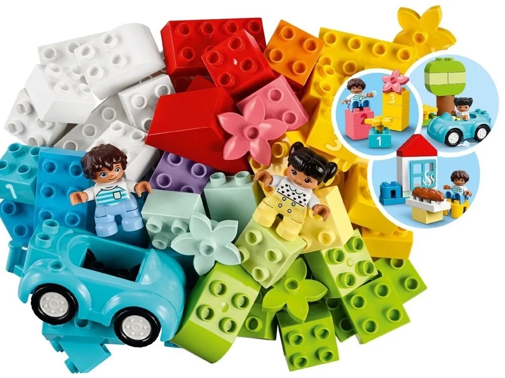 Конструктор LEGO DUPLO Classic Коробка з кубиками