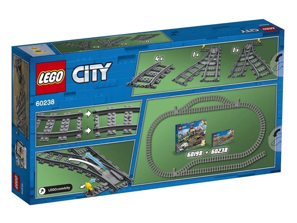 Конструктор LEGO City Стрілочний перевід