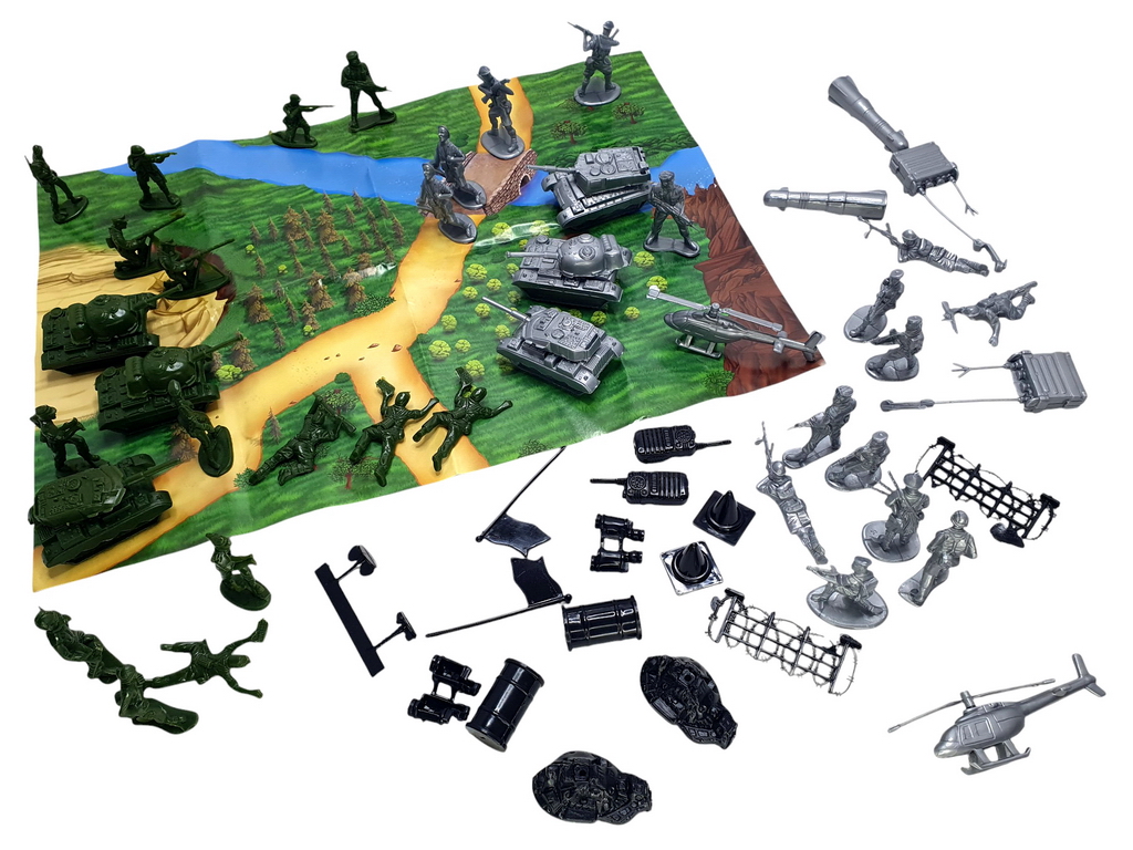Купить Военный игровой набор солдатиков Армия в рюкзаке Colorplast
