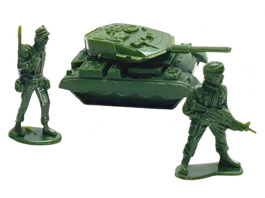 Військовий ігровий набір солдатиків Армія в рюкзаку Colorplast SSA-small