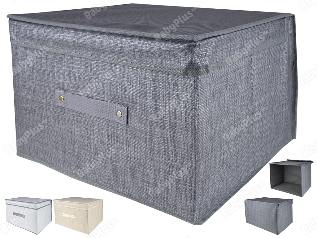 Коробка-органайзер ПВХ для хранения белья 40х30х25см