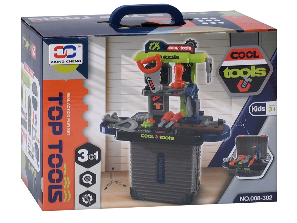Игровой стол с инструментами 008-302, 84 см, звук и подсветка