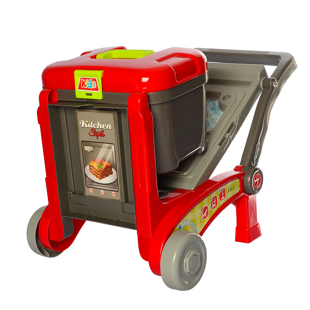 Кухня на колесах Kitchen Little Chef 3в1. 008-930
