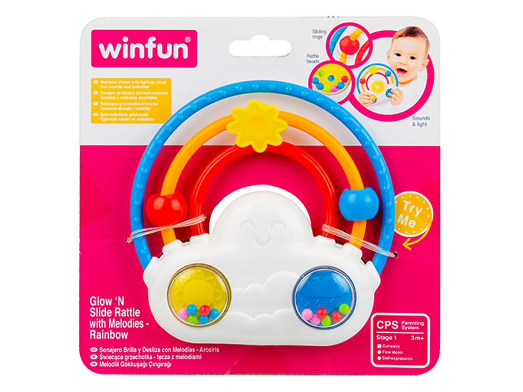 Погремушка на батарейках. 0242-NL WinFun