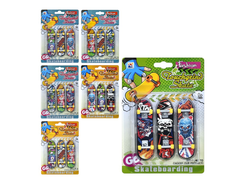Фингерборд трюковой Touchgrind Skate 032-3, микс видов (цена за 1 шт.)