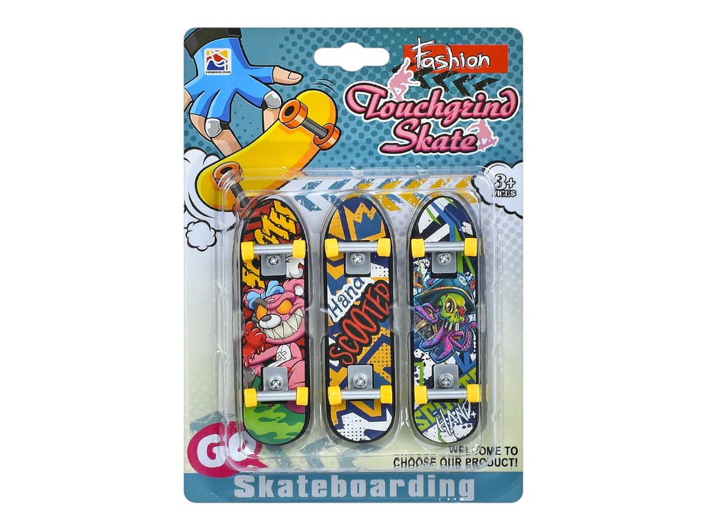 Фингерборд трюковой Touchgrind Skate 032-3, микс видов (цена за 1 шт.)