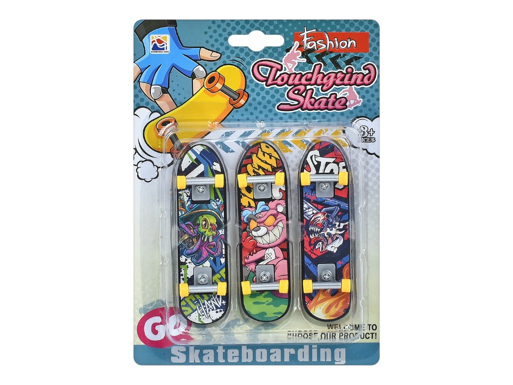 Фингерборд трюковой Touchgrind Skate 032-3, микс видов (цена за 1 шт.)