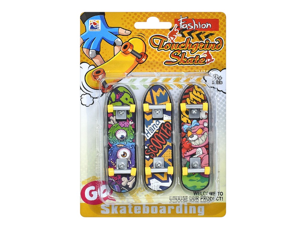 Фингерборд трюковой Touchgrind Skate 032-3, микс видов (цена за 1 шт.)