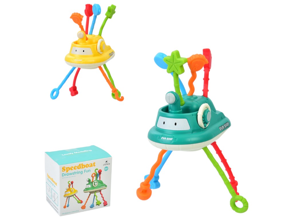 Игрушка батискаф с прорезывателем, 2 цвета (цена за 1шт)