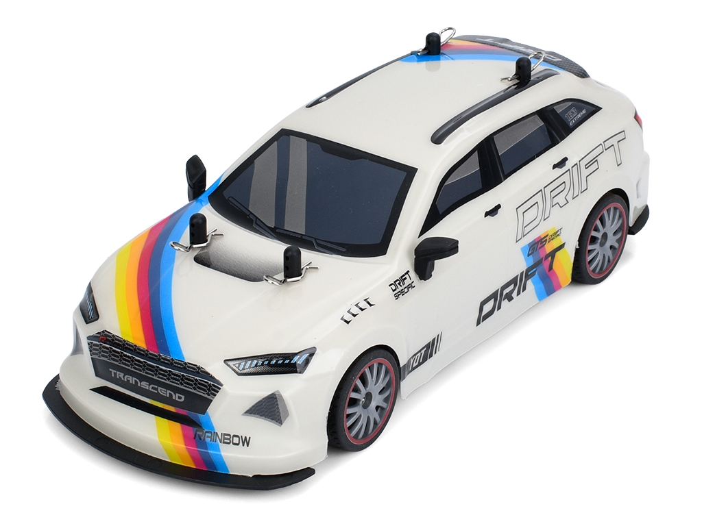 Машина 161-RC02M-4M радиок.2,4G,акум, 23см,1:18,дрифт,доп.колеса,4х4,корпус не бьется,пара/дым,USB