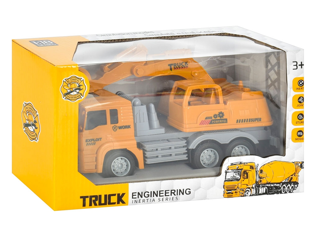 Будтехнiка 186I-3 інерц., 1:18, рухомі деталі, кор., 29-11-16,5 см.
