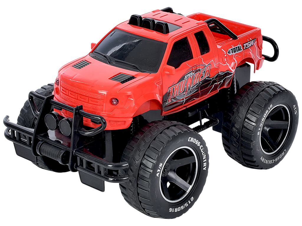Джип радіокерований Raptor, 19 см, світло, масштаб 1:18, акумулятор та USB-зарядка, 3 види