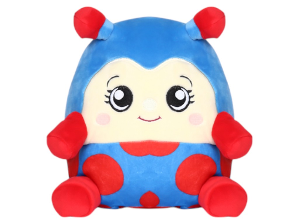 Мягкая игрушка божья коровка, светится в темноте