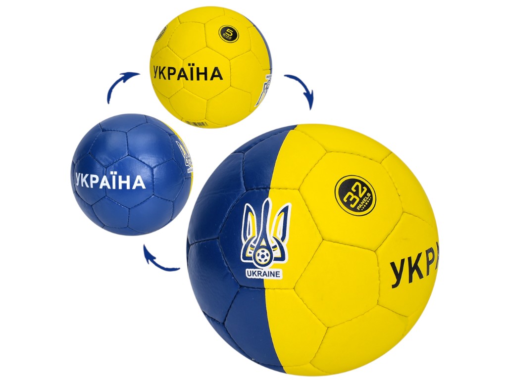 М'яч футбольний, розмір 5, 32 панелі (ціна за 1 шт)