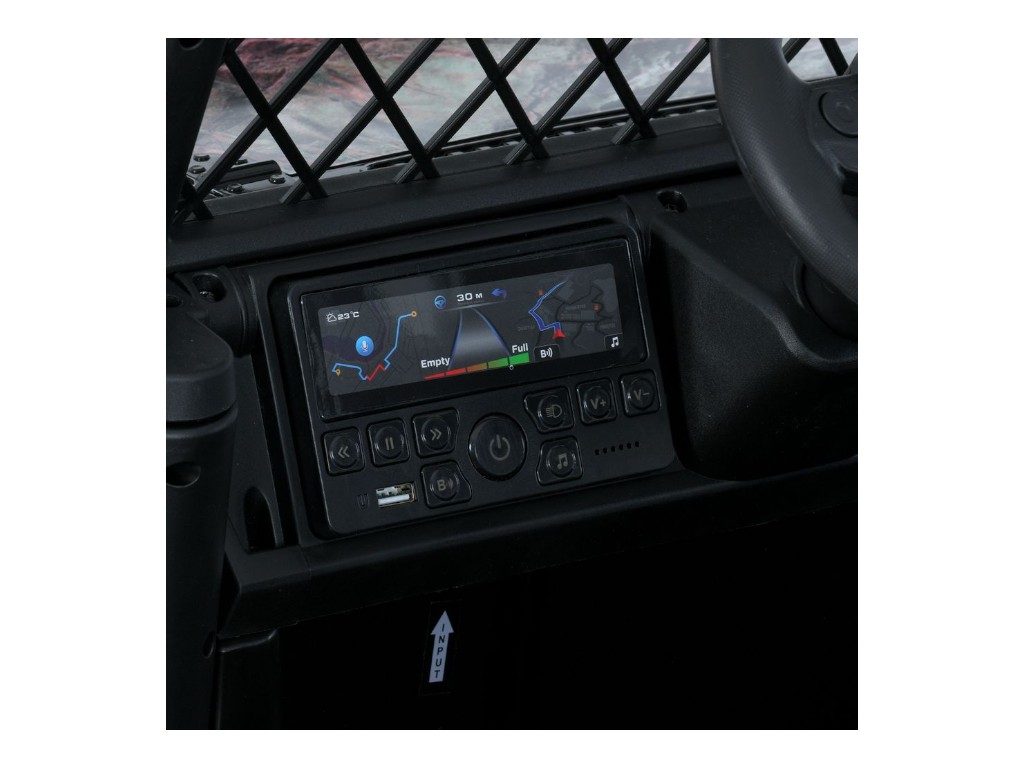Детский электромобиль Джип Toyota 2566AEBLR-1(24V), 4 мотора35W, 1акум24V7AH, камуфляж, Bambi Racer