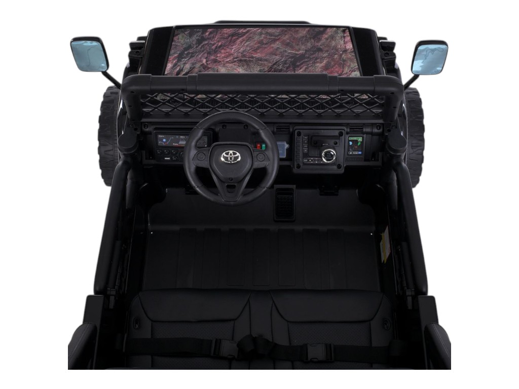 Детский электромобиль Джип Toyota 2566AEBLR-1(24V), 4 мотора35W, 1акум24V7AH, камуфляж, Bambi Racer