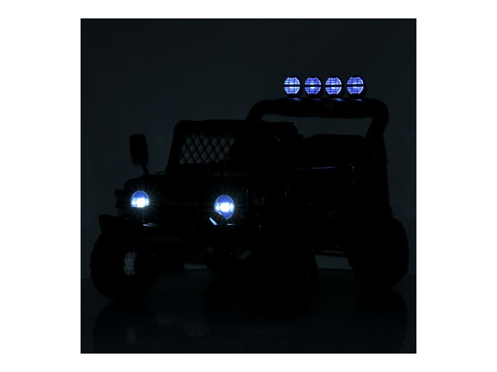 Детский электромобиль Джип Toyota 2566AEBLR-1(24V), 4 мотора35W, 1акум24V7AH, камуфляж, Bambi Racer