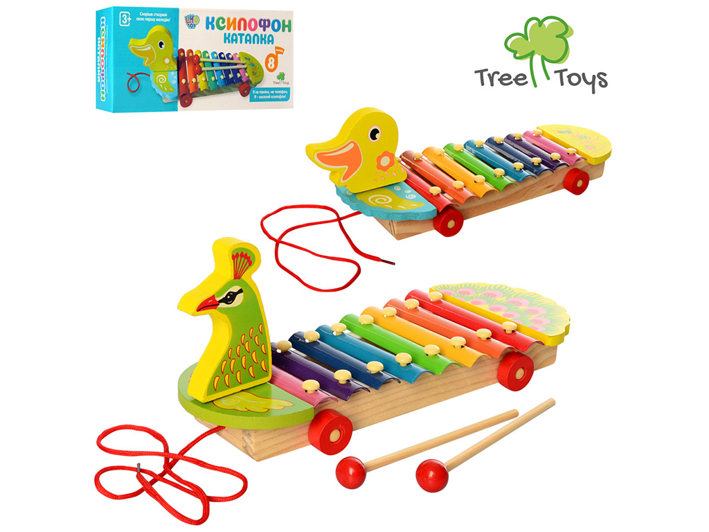 Дерев'яна іграшка Ксилофон. Tree Toys 3057