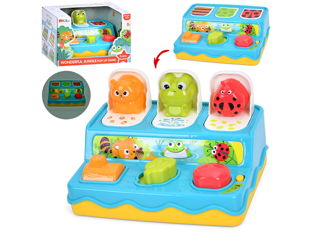 Интерактивная игра Pop-up Джунгли