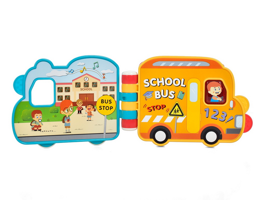 Игра 35886 книга, развивающая, авто, 2 цвета, 35886