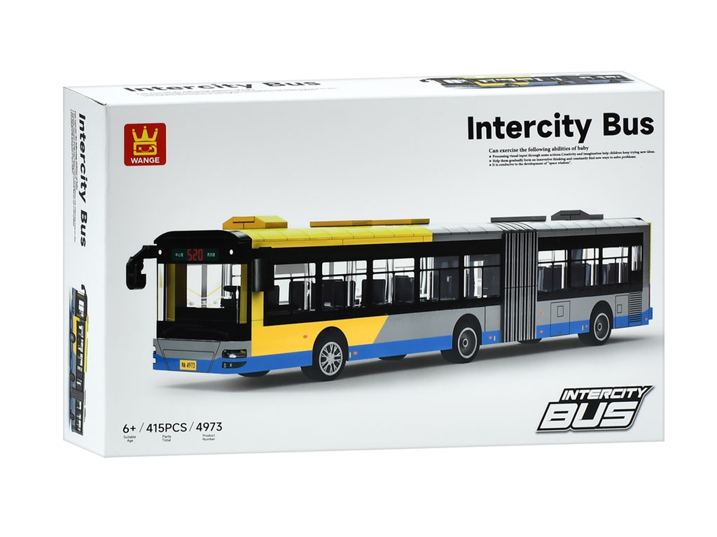 Конструктор пасажирський автобус 4973, 415 деталей