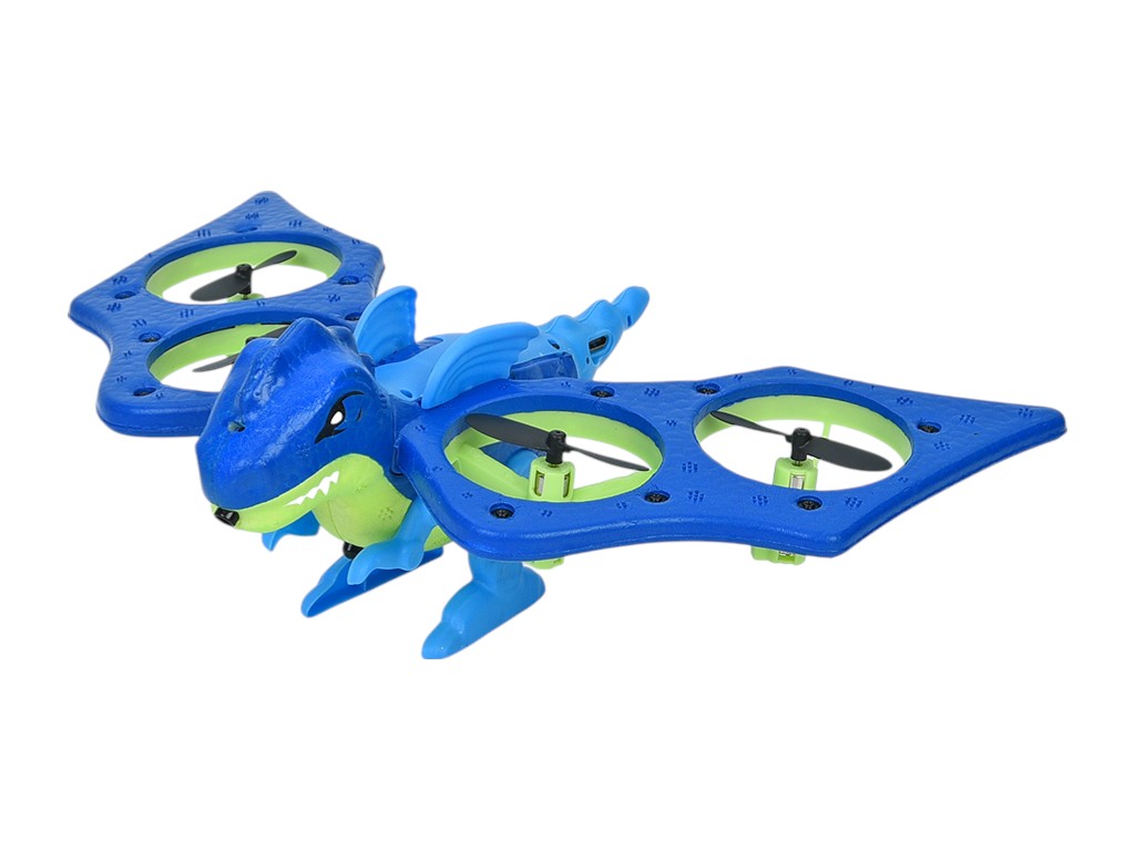 Іграшка квадрокоптер дракон Dragon Drone 4D-V48, 22,5 см, світиться, акумулятор і пульт