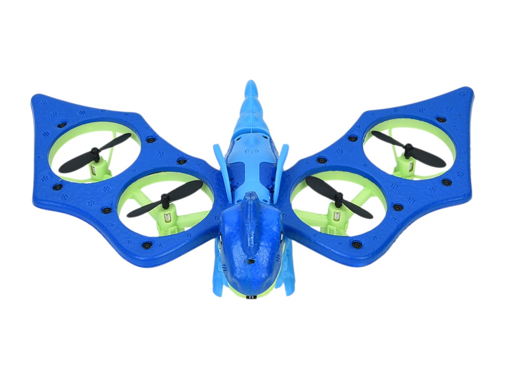 Іграшка квадрокоптер дракон Dragon Drone 4D-V48, 22,5 см, світиться, акумулятор і пульт