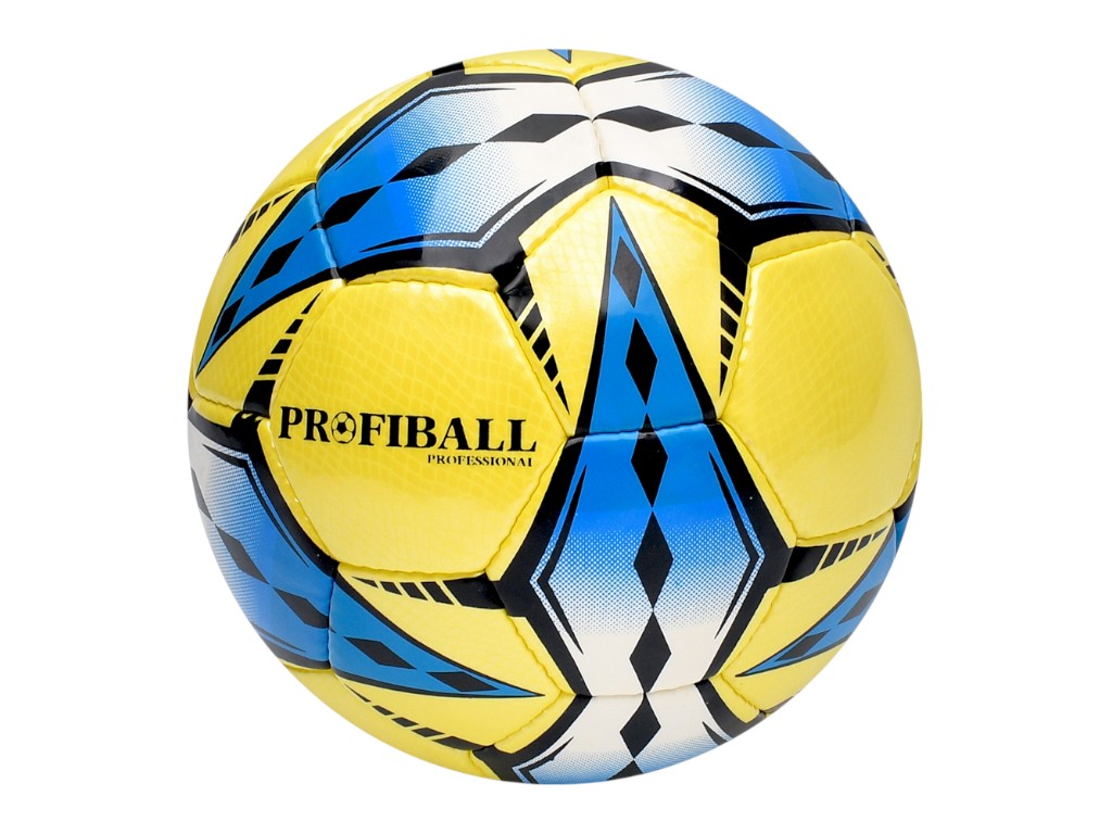 Мяч футбольный размер 5 ProFiball 5000-2, 32 панели, PU покрытие (цена за 1 шт)