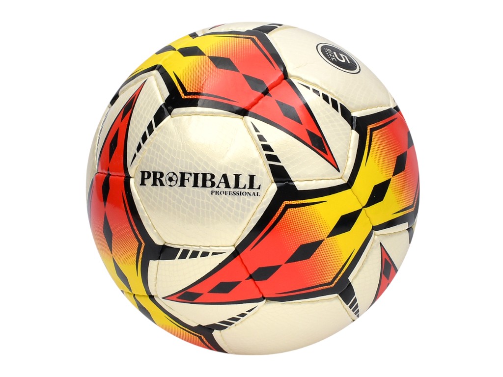 Мяч футбольный размер 5 ProFiball 5000-2, 32 панели, PU покрытие (цена за 1 шт)