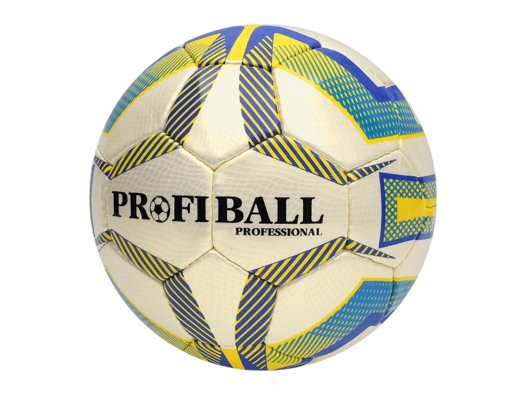 Мяч футбольный Professional, размер 5, 32 панели, разноцветный, Profi Ball