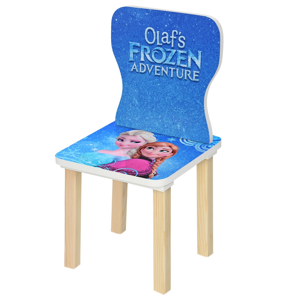 Детский столик деревянный со стульчиками Frozen. Bambi 501-56