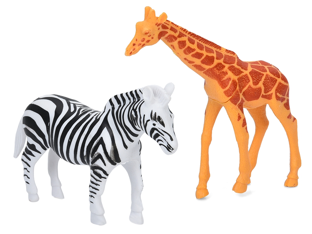 Фігурки ігрові динозаври та дикі тварини, 2 види, 8 см, BabyToys 564A-C (ціна за 1шт)
