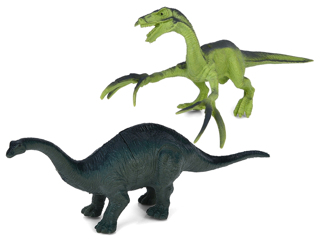 Фігурки ігрові динозаври та дикі тварини, 2 види, 8 см, BabyToys 564A-C (ціна за 1шт)