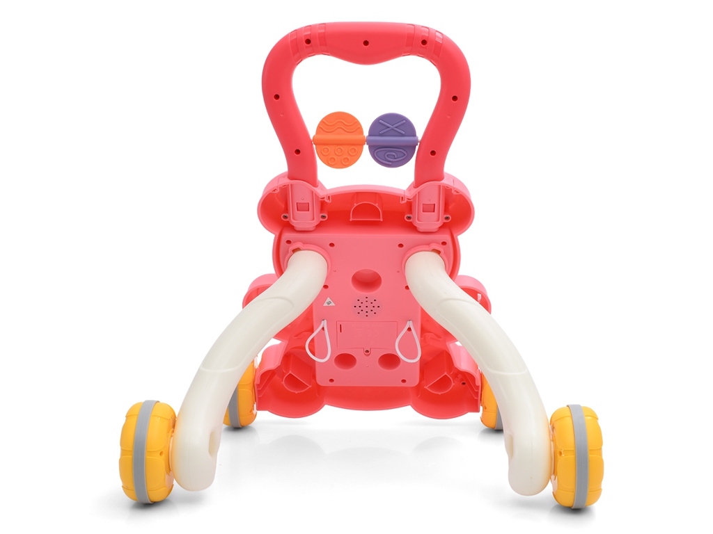 Каталка-ходунки 2 в 1 с игровой панелью-стликом, музыка, свет