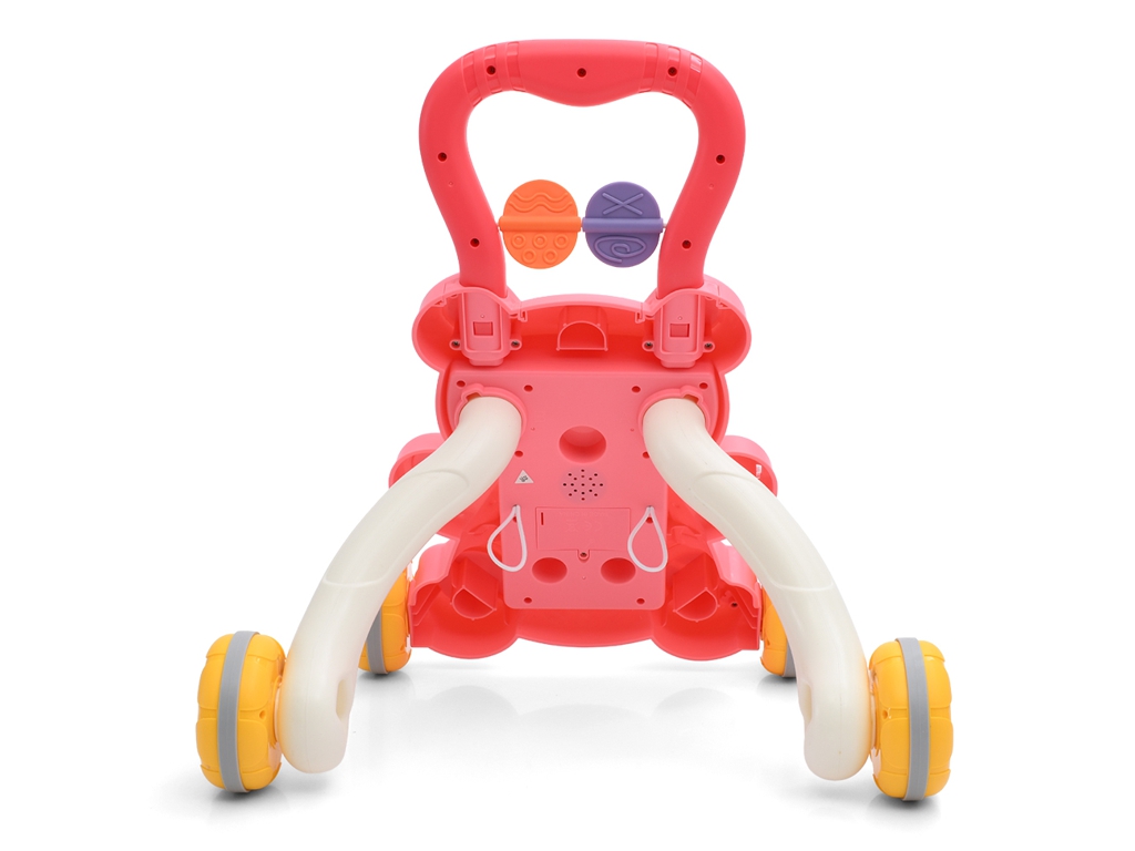 Каталка-ходунки 2 в 1 с игровой панелью-стликом, музыка, свет