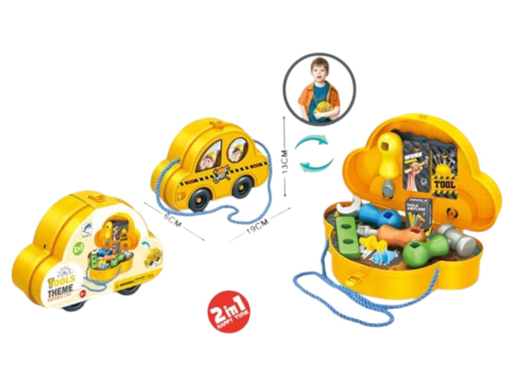 Игровой набор, автомобиль-сумка для инструментов