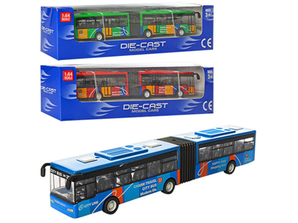 Автобус металлический 18 см. 632-32