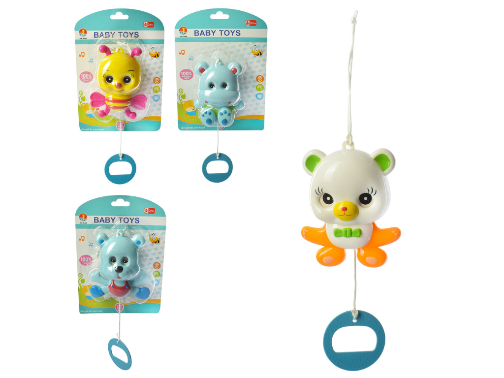 Подвеска на коляску 32 см. BABY TOYS 6513-4-5-6